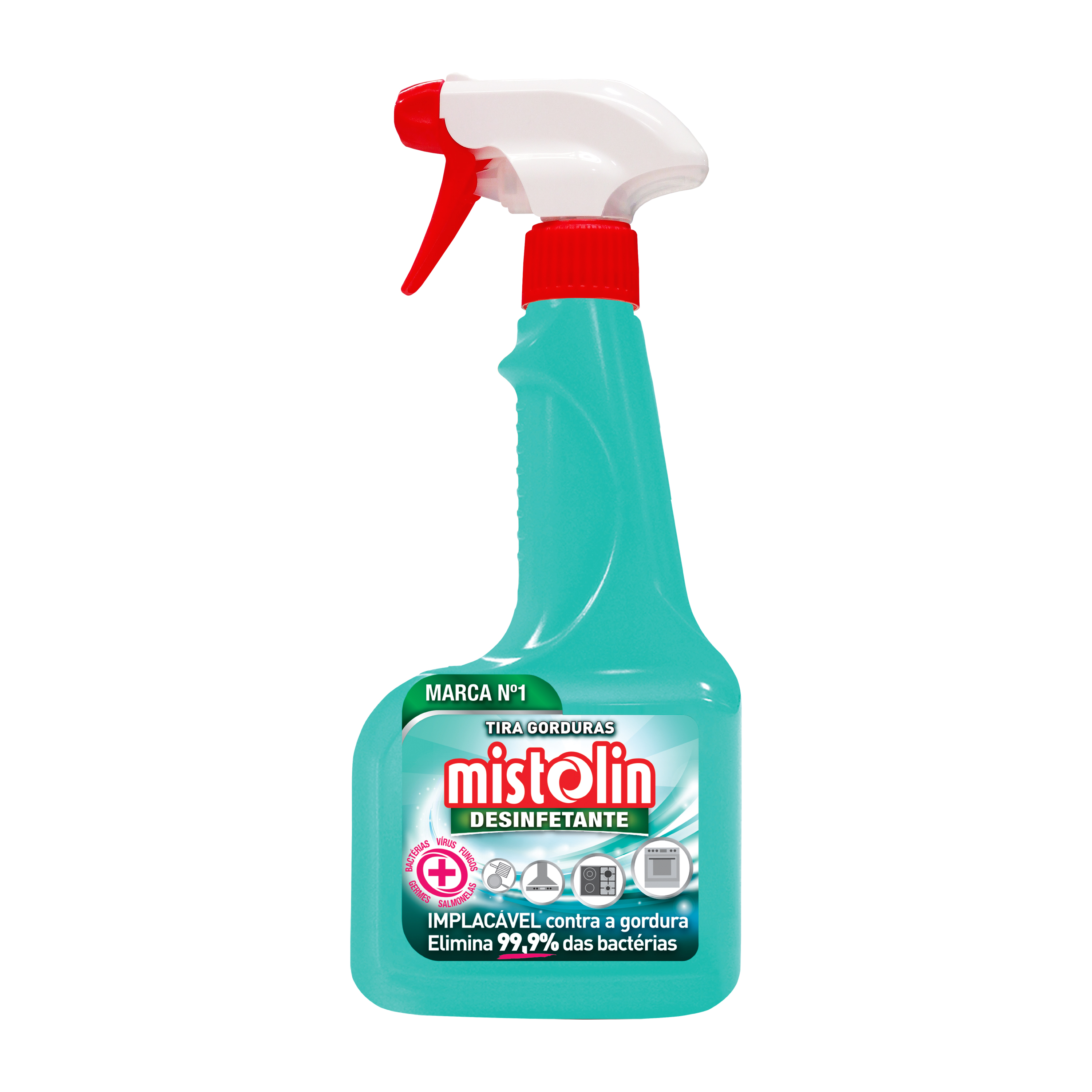 Mistolin Tira Gordura Desinfetante Spray, 545ml