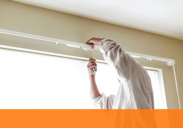 Instalar varões Instalar varões