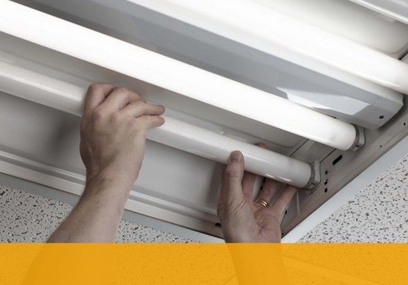 Como instalar uma lâmpada fluorescente Como instalar uma lâmpada fluorescente