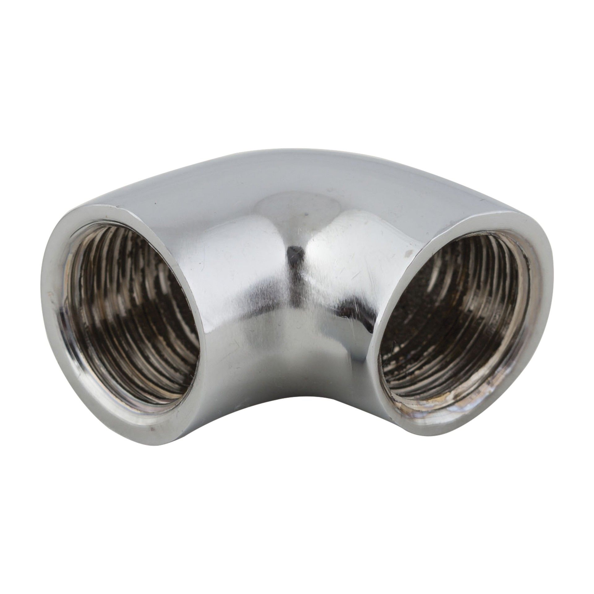 Joelho Fêmea-Fêmea 1/2'x1/2' Cromado