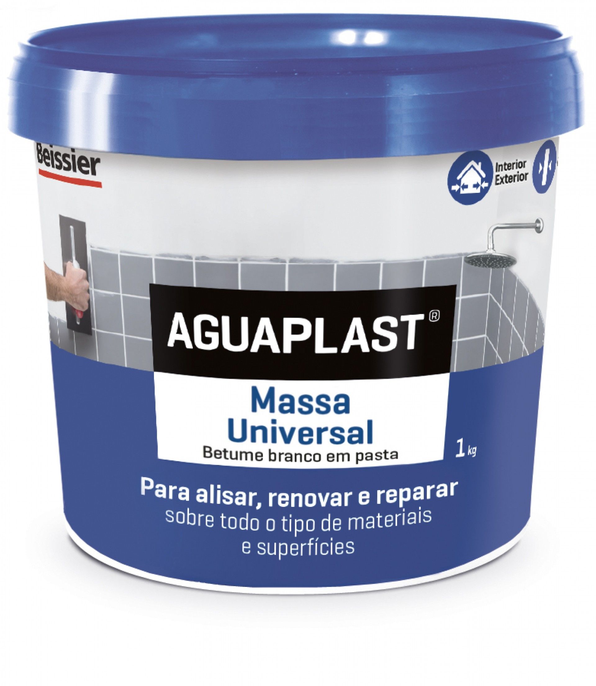 Massa AGUAPLAST Universal Pasta 1Kg