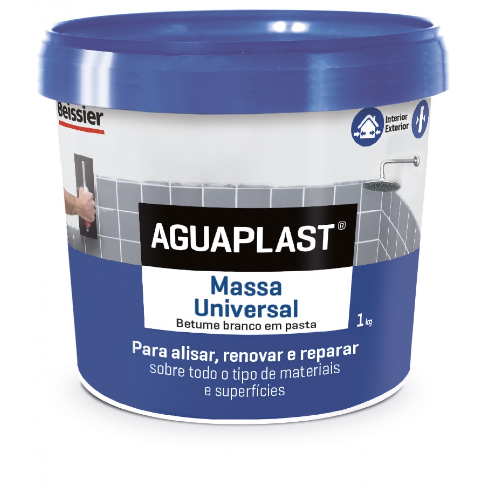 Massa AGUAPLAST Universal Pasta 1Kg