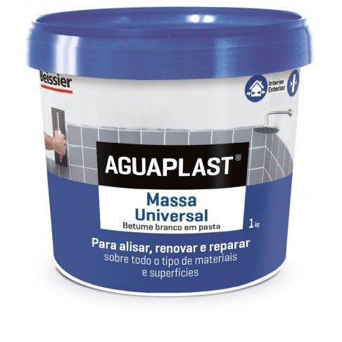 Massa AGUAPLAST Universal Pasta 1Kg Massa AGUAPLAST Universal Pasta 1Kg