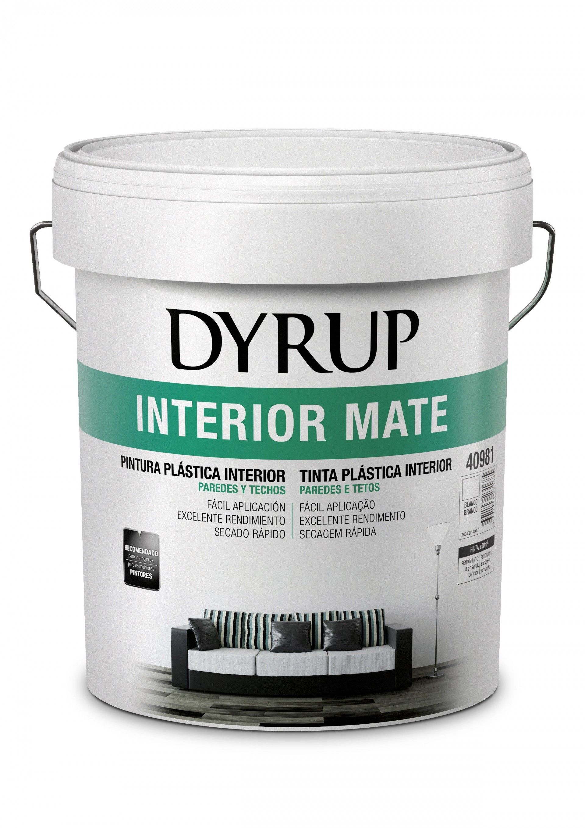 Tinta Lisa Interior DYRUP 15L