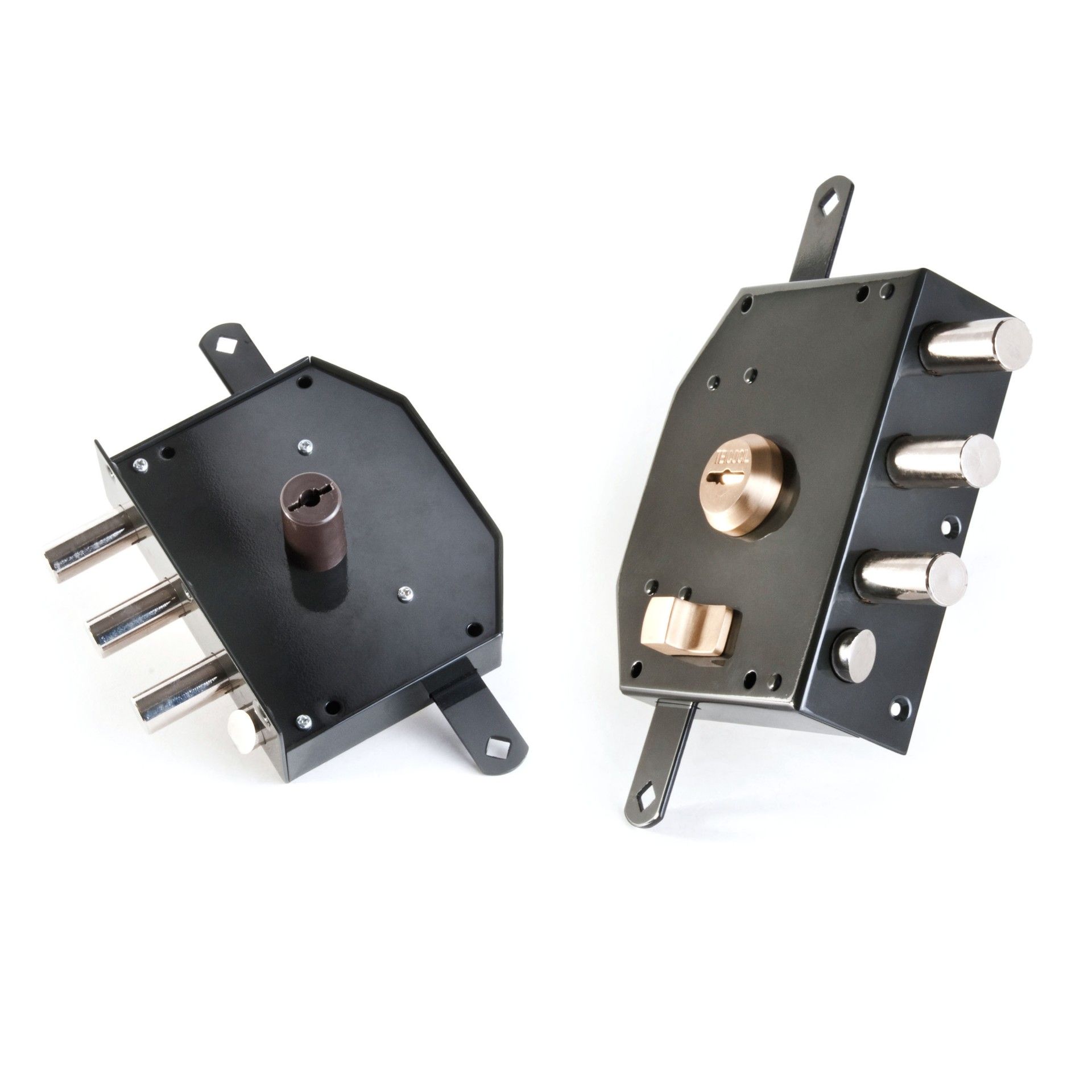 Fechadura de Segurança 9072 com 2 Trancas. Esquerda