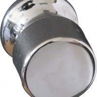 Puxador Plástico 20mm Cromado Puxador Plástico 20mm Cromado
