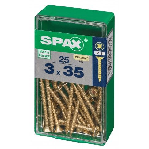SPAX CP YELLOX 3x35mm S SPAX CP YELLOX 3x35mm S