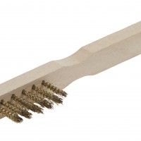 Escova de Mão Latão 3 Filas Escova de Mão Latão 3 Filas