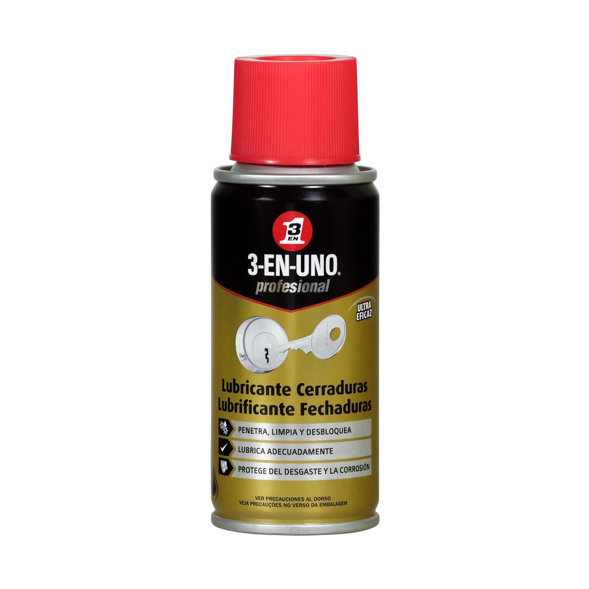 3-EN-UNO® Profesional Lubrificante de Fechaduras - Spray 100 ml
