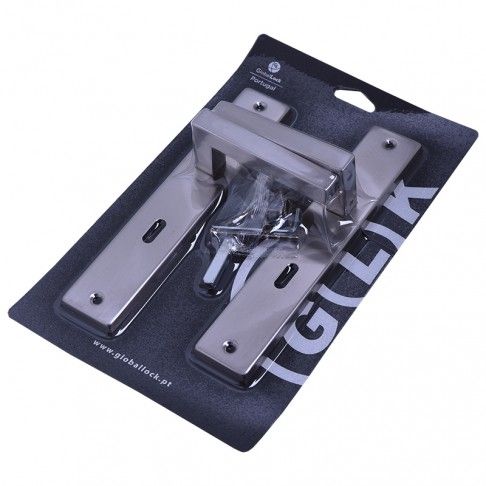 Puxador Porta 8074 Quadrado Inox Puxador Porta 8074 Quadrado Inox