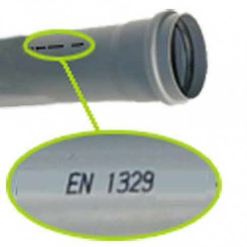 Ponta 1 M Pvc 50 Mm - En1329 Ponta 1 M Pvc 50 Mm - En1329