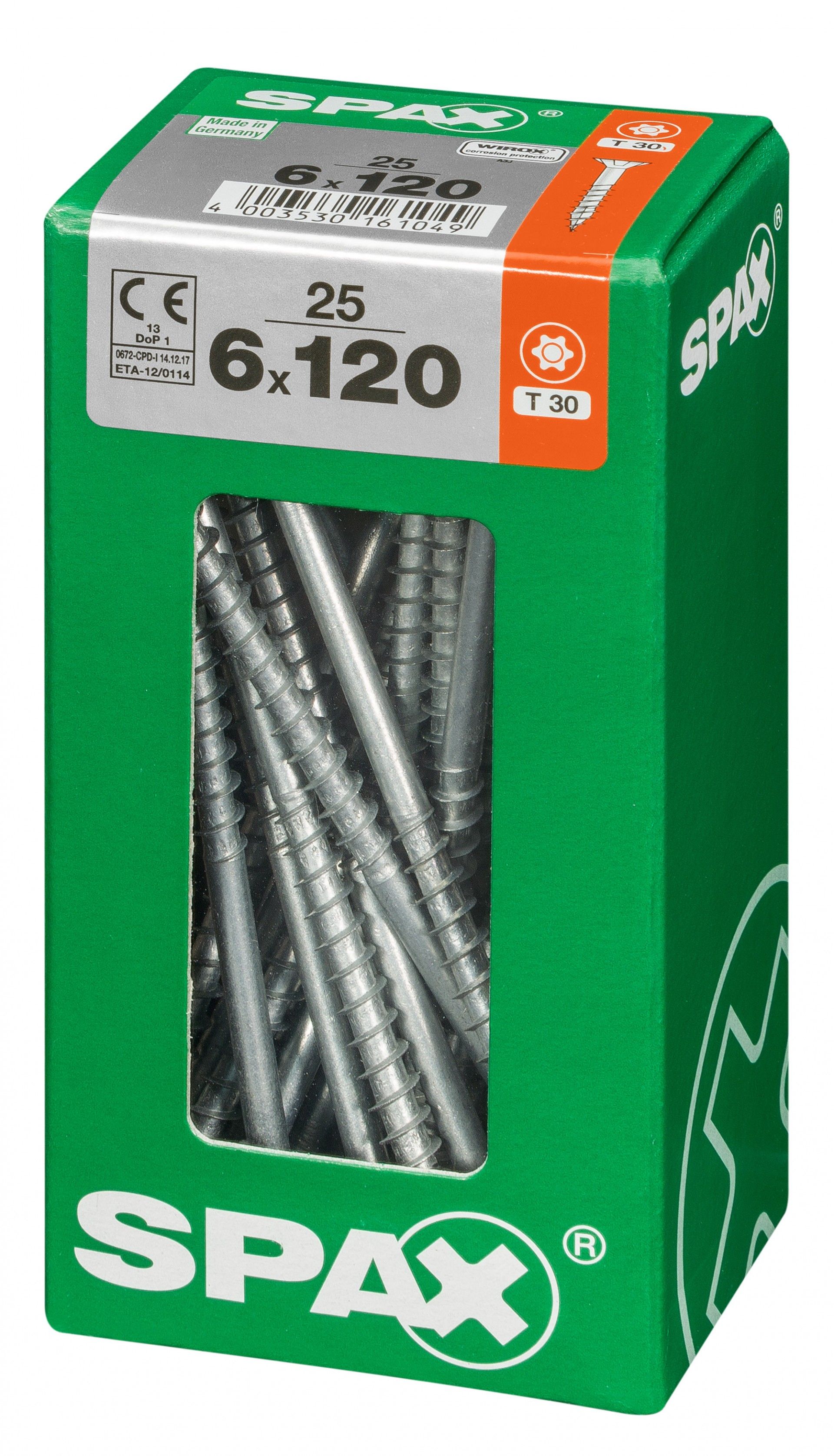 SPAX TRX CP WIROX 6x120mm L