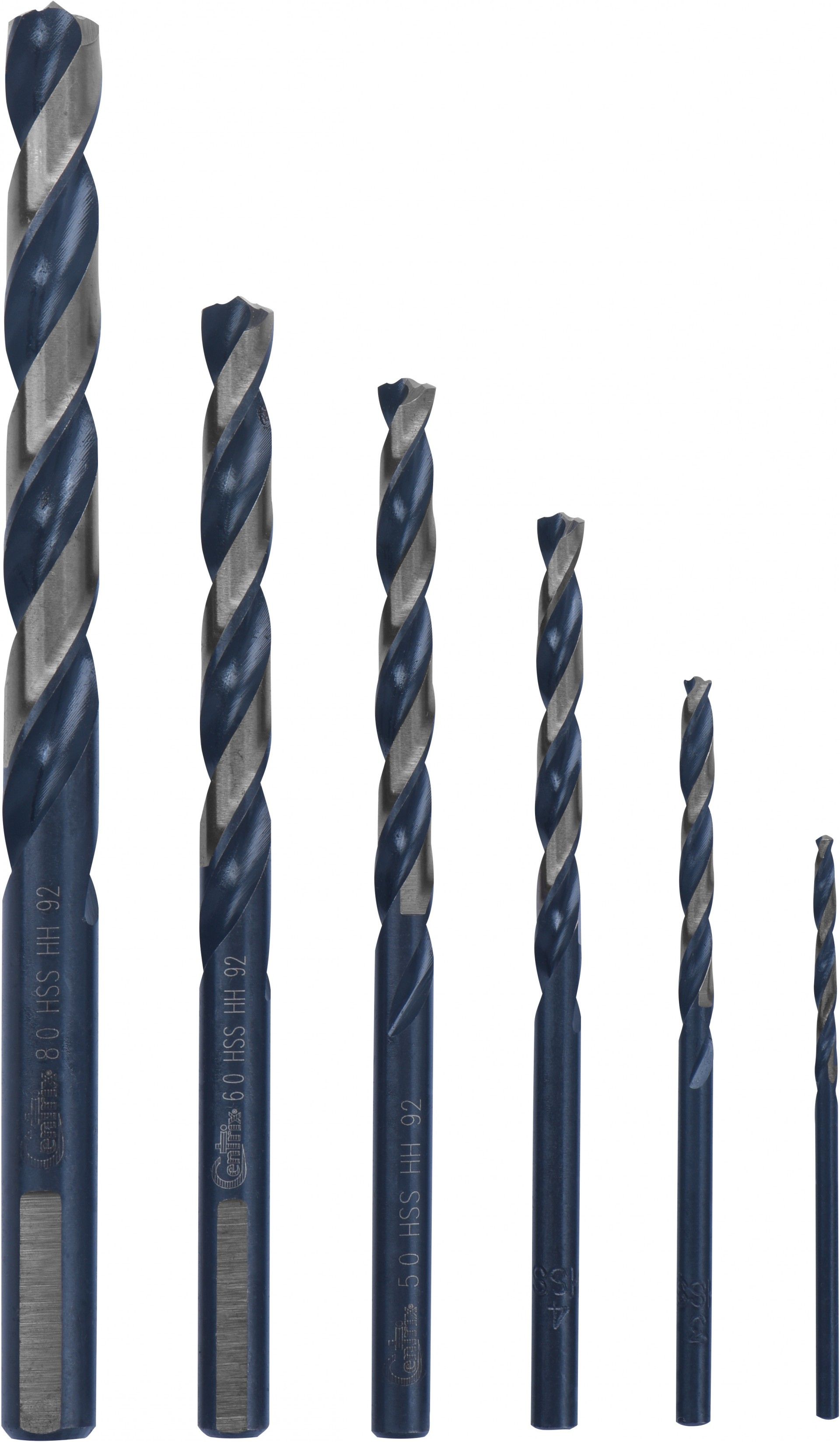 Broca Centrix 2-8MM 6 Unidades