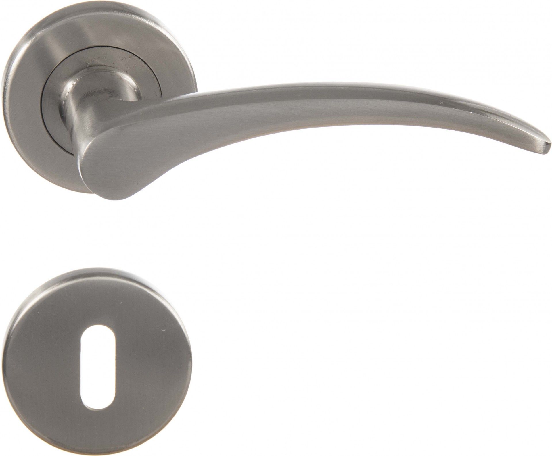 Puxador Porta Look C/Roseta Inox