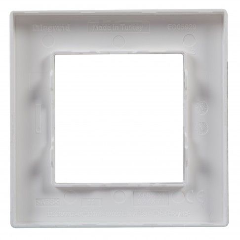 Quadro Simples Série Niloé Step Branco Quadro Simples Série Niloé Step Branco
