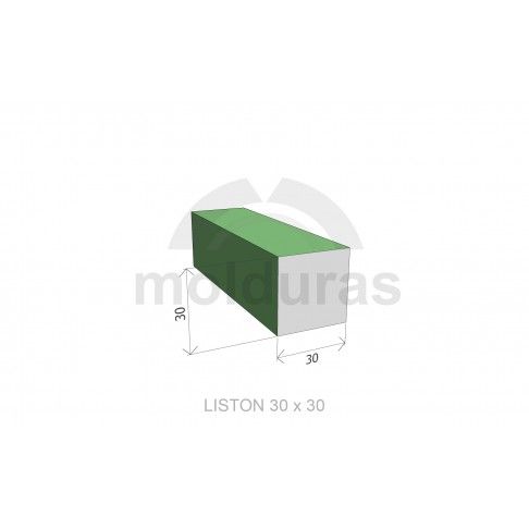 Ripa Abeto Aplainada 30x30x2400mm Ripa Abeto Aplainada 30x30x2400mm