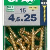 SPAX CP YELLOX 4,5x25mm S SPAX CP YELLOX 4,5x25mm S