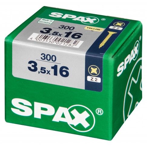 SPAX CP YELLOX 3,5x16mm L SPAX CP YELLOX 3,5x16mm L