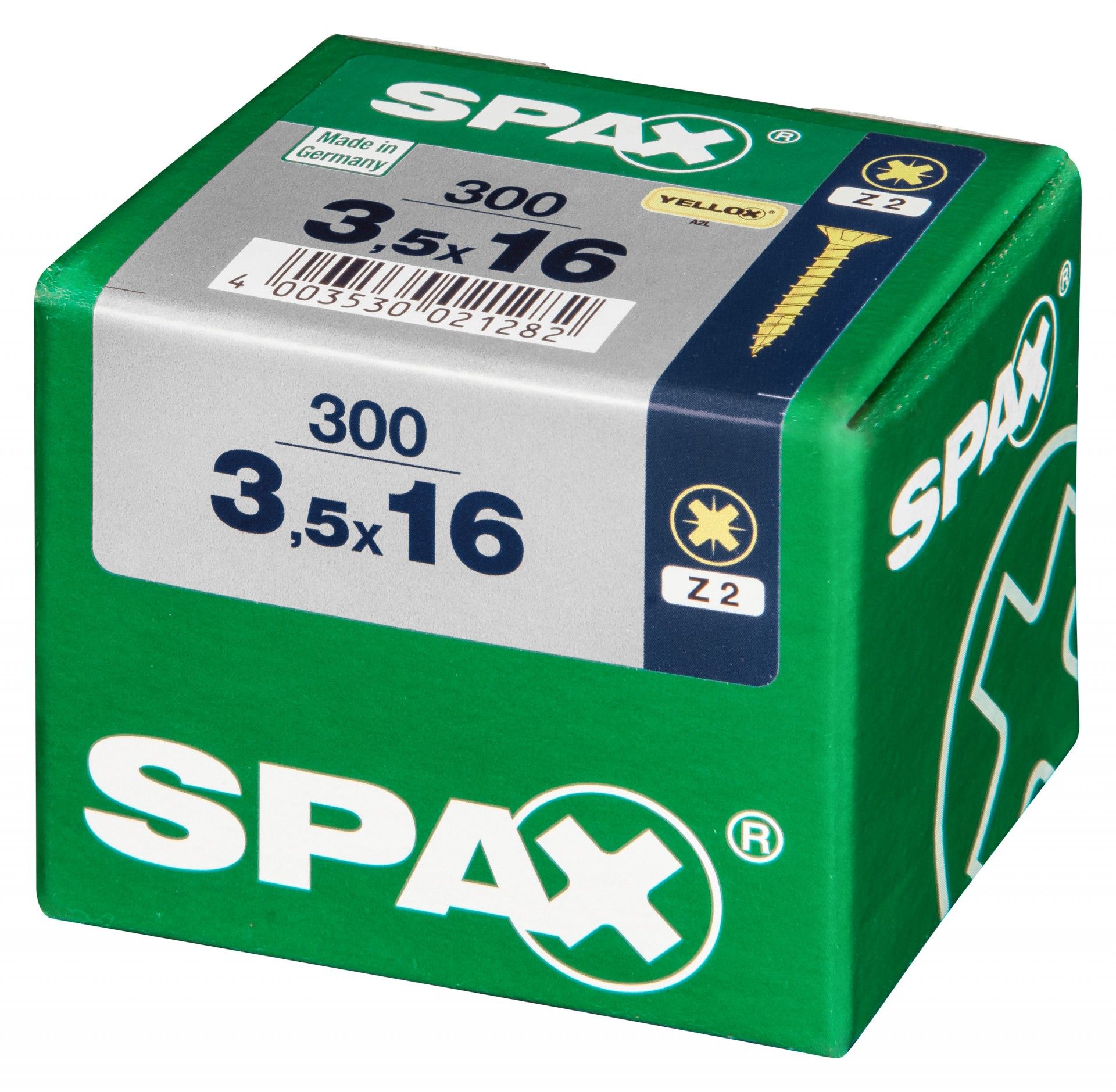 SPAX CP YELLOX 3,5x16mm L