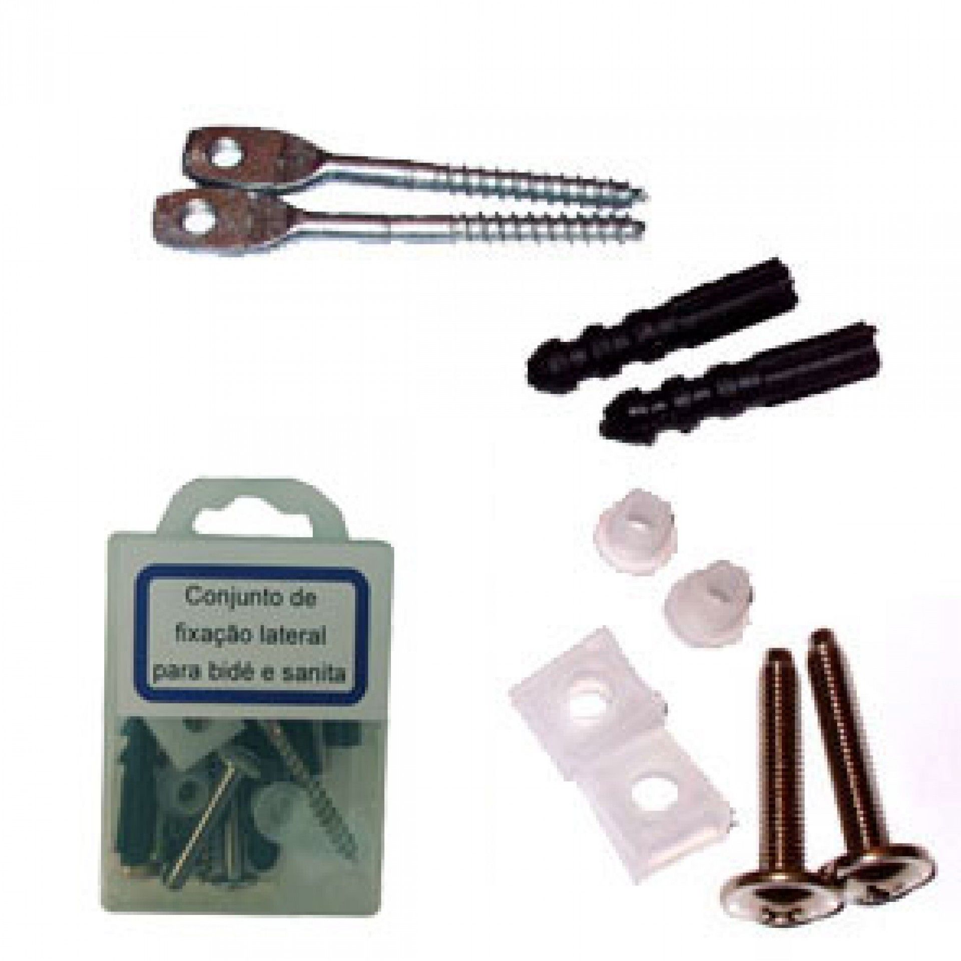 Conjunto Fixação Lateral Bidé/Sanita