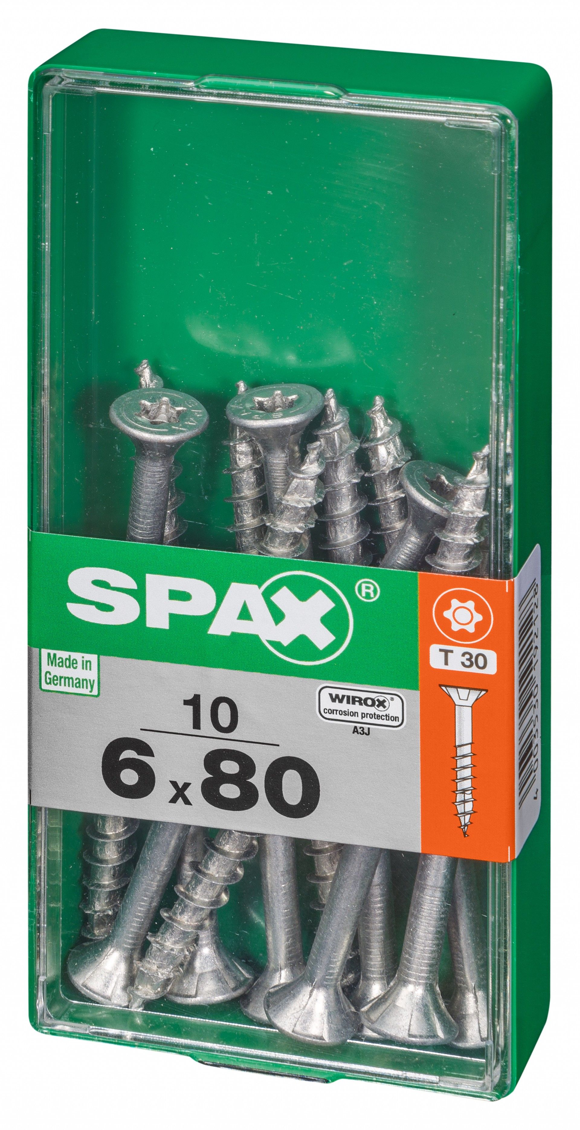 SPAX TRX CP WIROX 6x80mm M