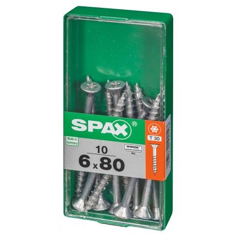 SPAX TRX CP  WIROX 6x80mm M 
