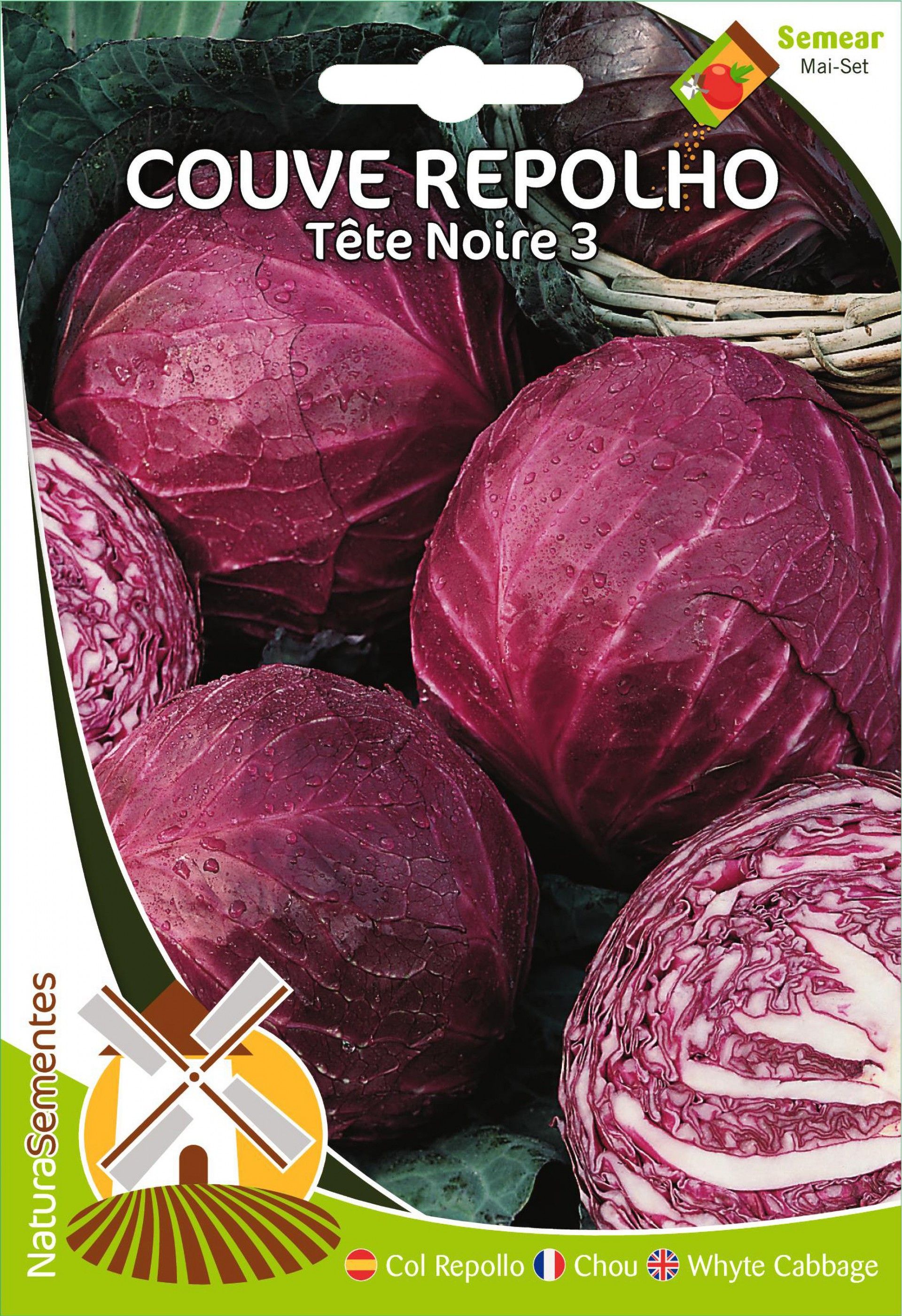 Couve Repolho Tete Noire