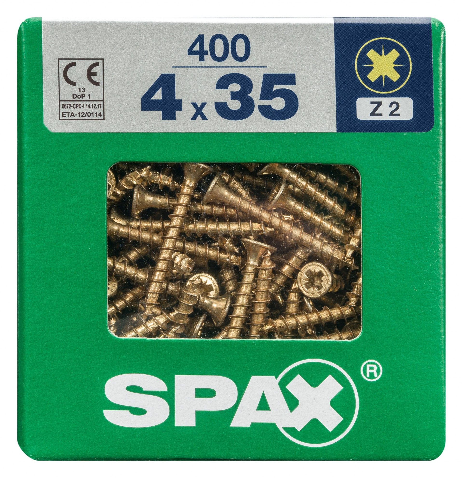 SPAX CP YELLOX 4x35mm XL
