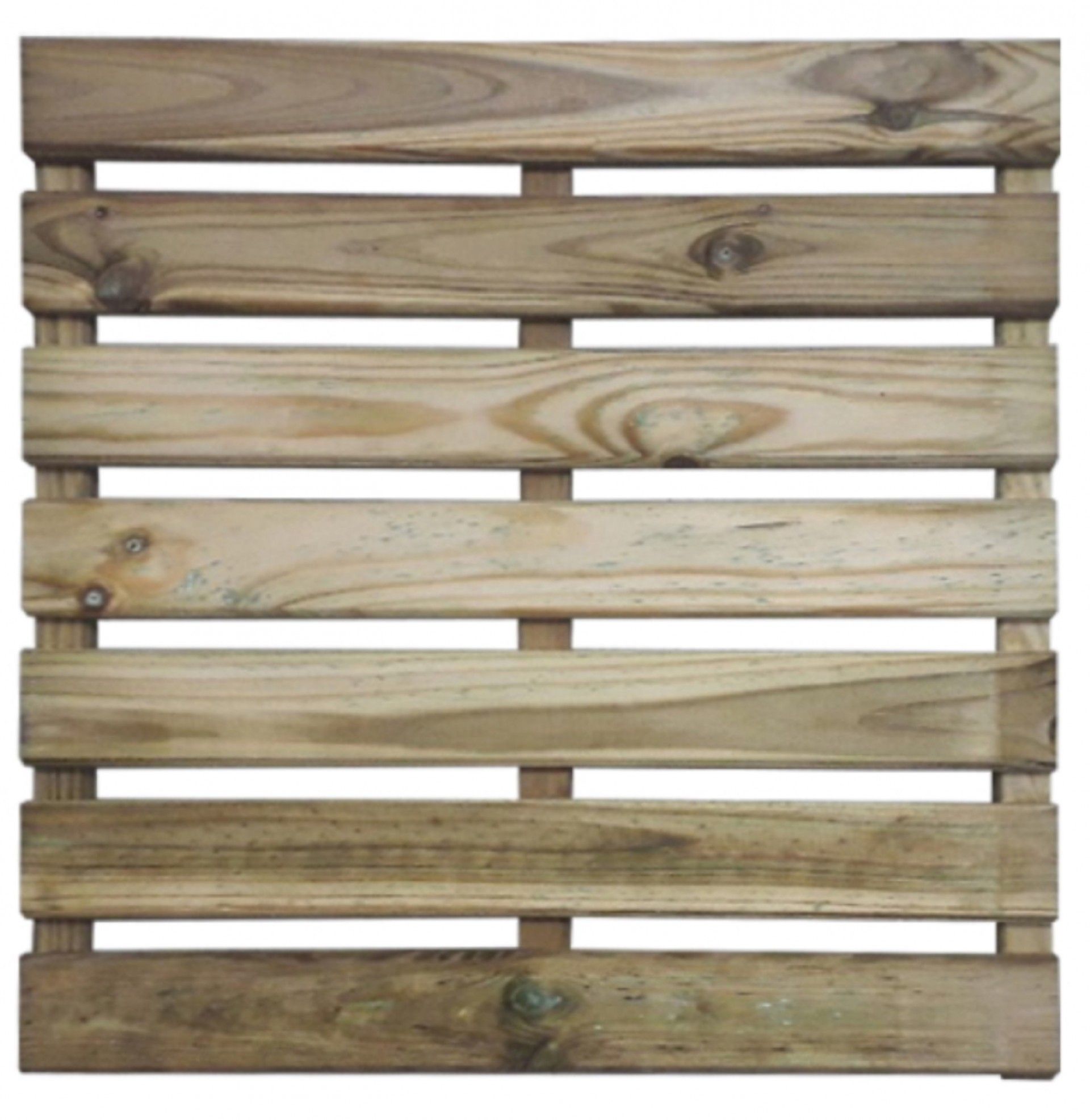 Placa Ranhurada Jardim 50x50x3cm