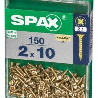 SPAX CP YELLOX 2x10mm M SPAX CP YELLOX 2x10mm M