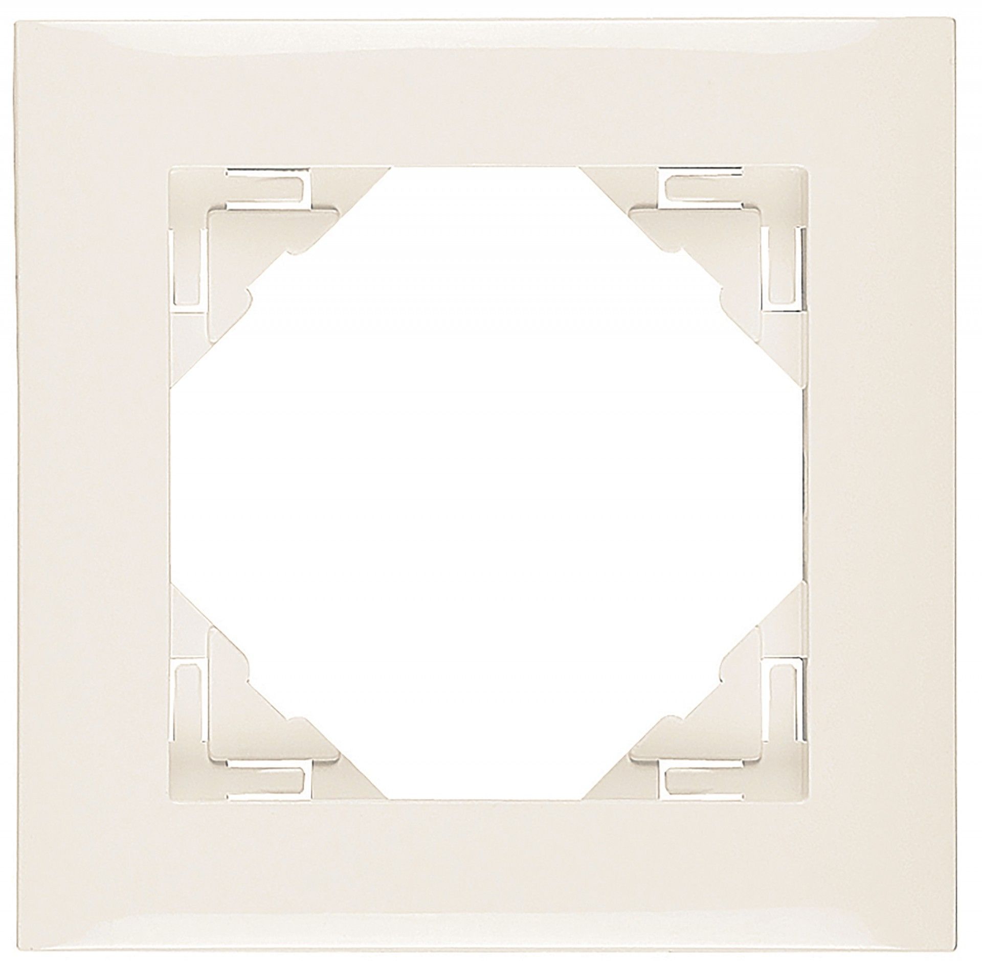 Espelho Simples Marfim Logus 90