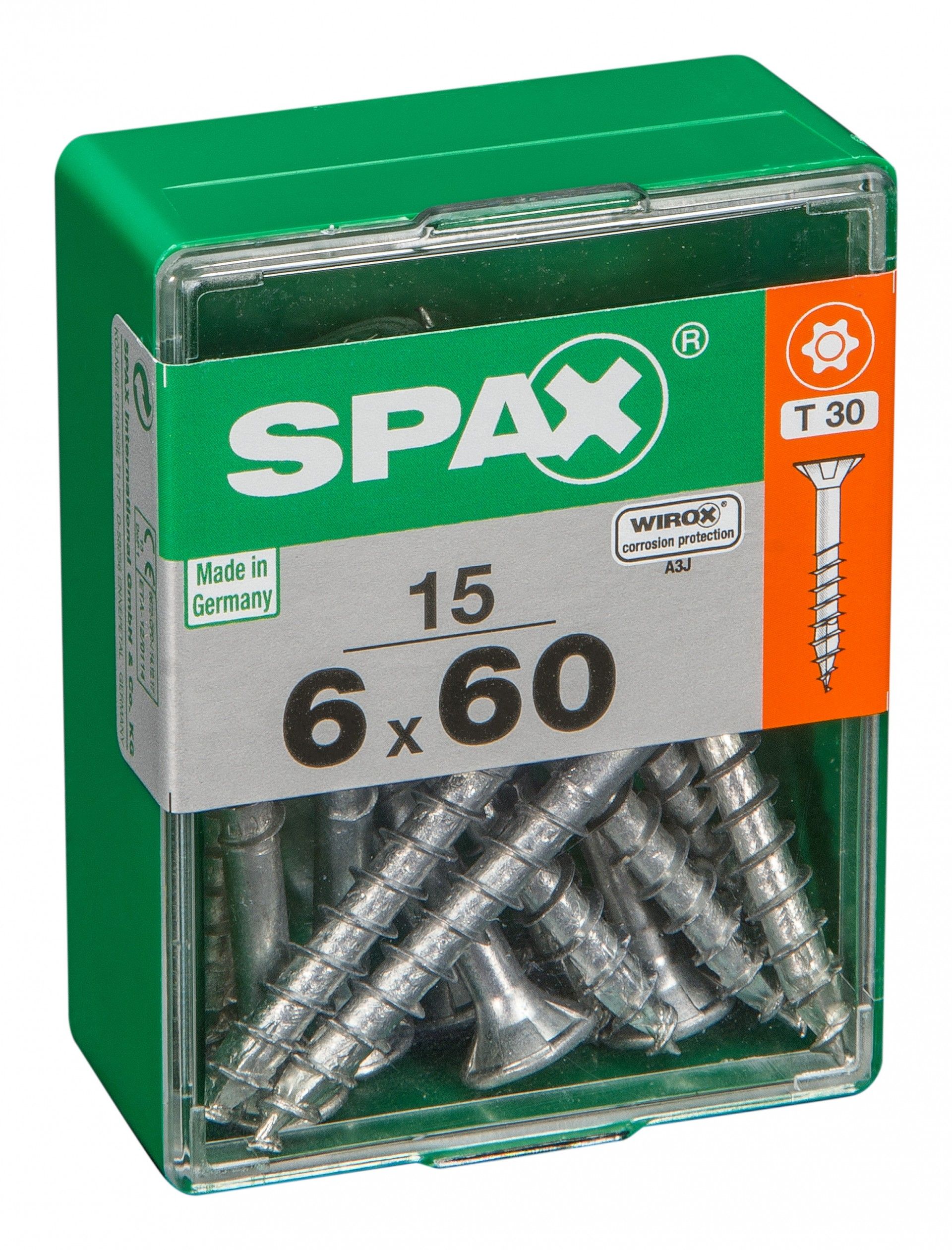 SPAX TRX CP WIROX 6x60mm M