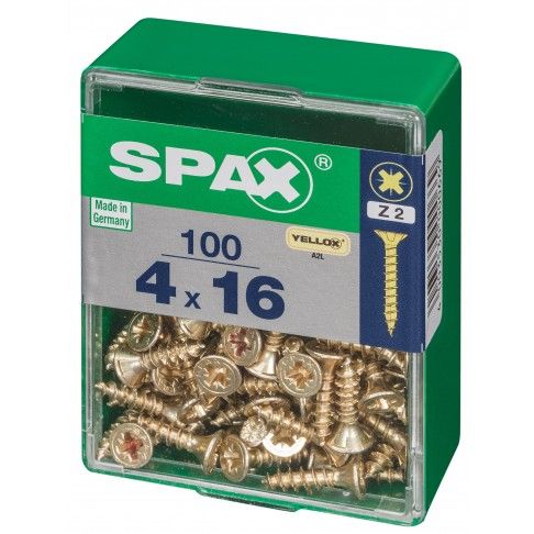 SPAX CP YELLOX 4x16mm M SPAX CP YELLOX 4x16mm M