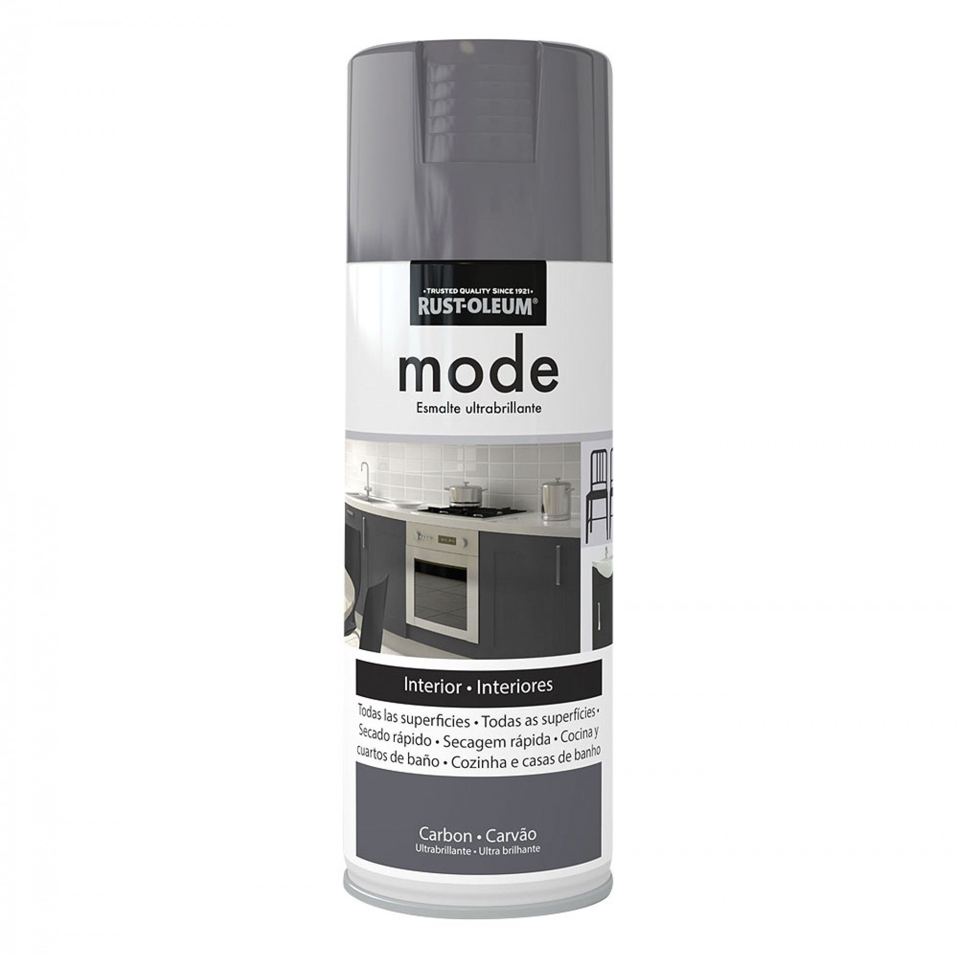 Spray Rust MODEPLUS Brilho Carvão 400ml