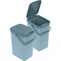 Balde c/ fixação 14L WALBIN azul celeste Balde c/ fixação 14L WALBIN azul celeste