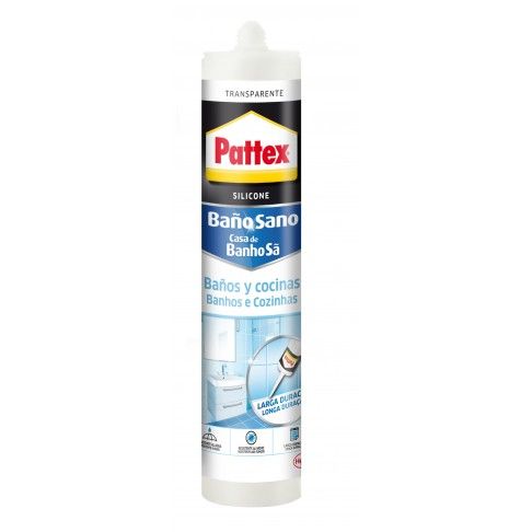 Silicone Acético Cozinha/WC Transparente; 280ml Silicone Acético Cozinha/WC Transparente; 280ml