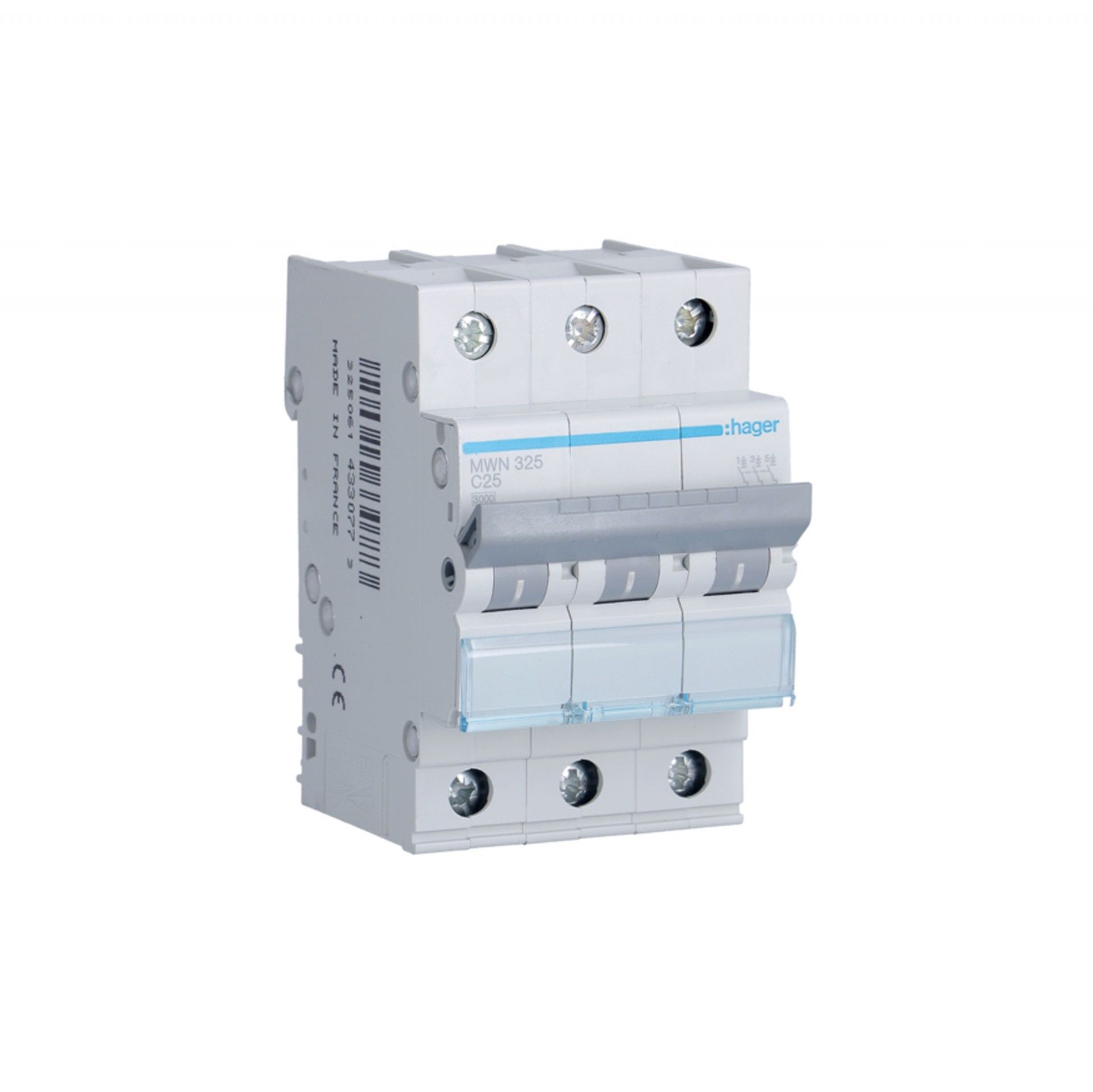 Disjuntor Hager 3p 3ka 25a