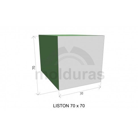 Ripa Abeto Aplainada 70x70x2400mm Ripa Abeto Aplainada 70x70x2400mm