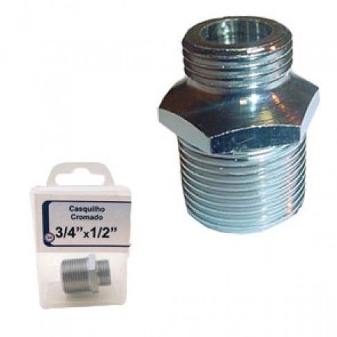 Casquilho 3/4'x1/2' Cromado Casquilho 3/4'x1/2' Cromado
