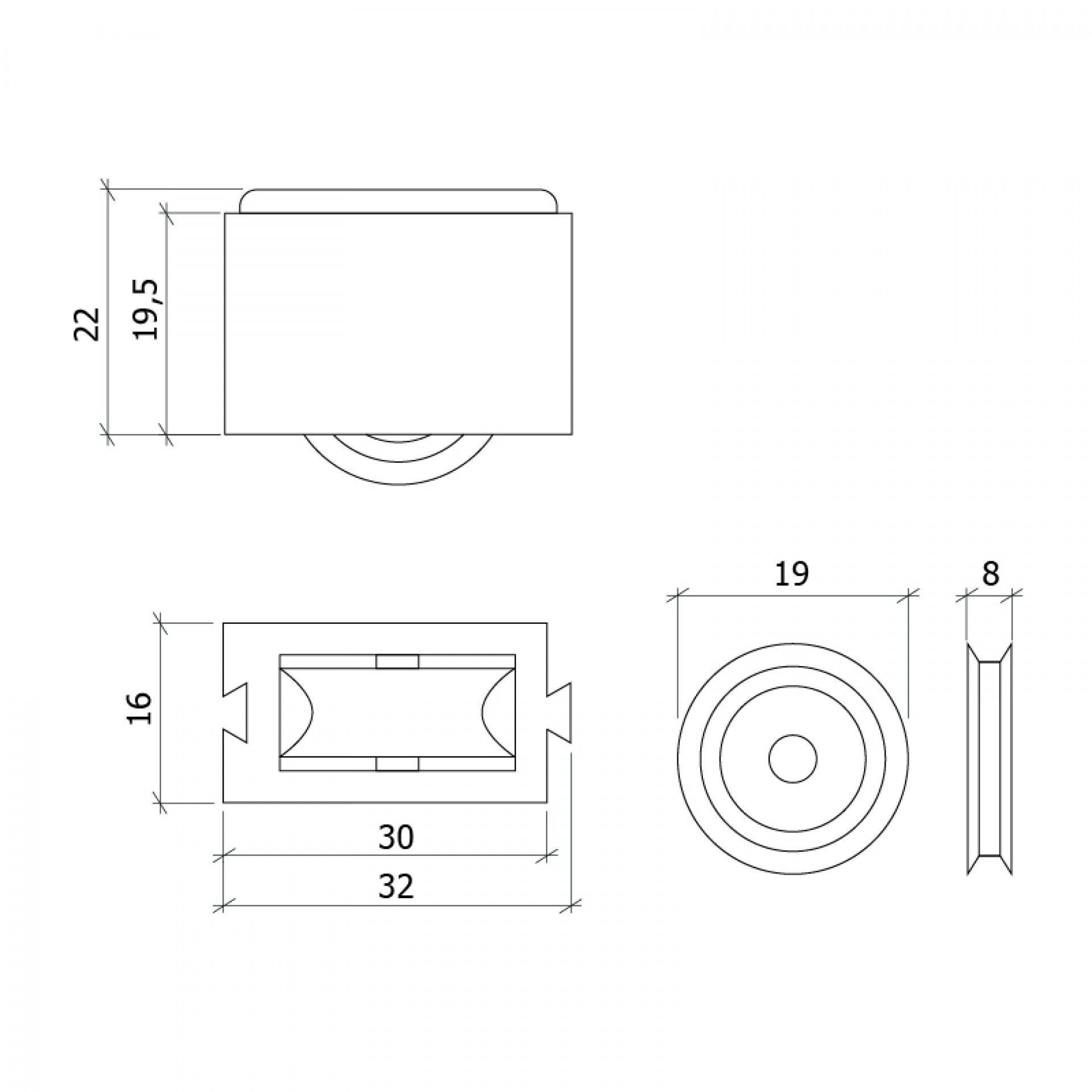 Rolamento Série B05h/N2100 2 unidades