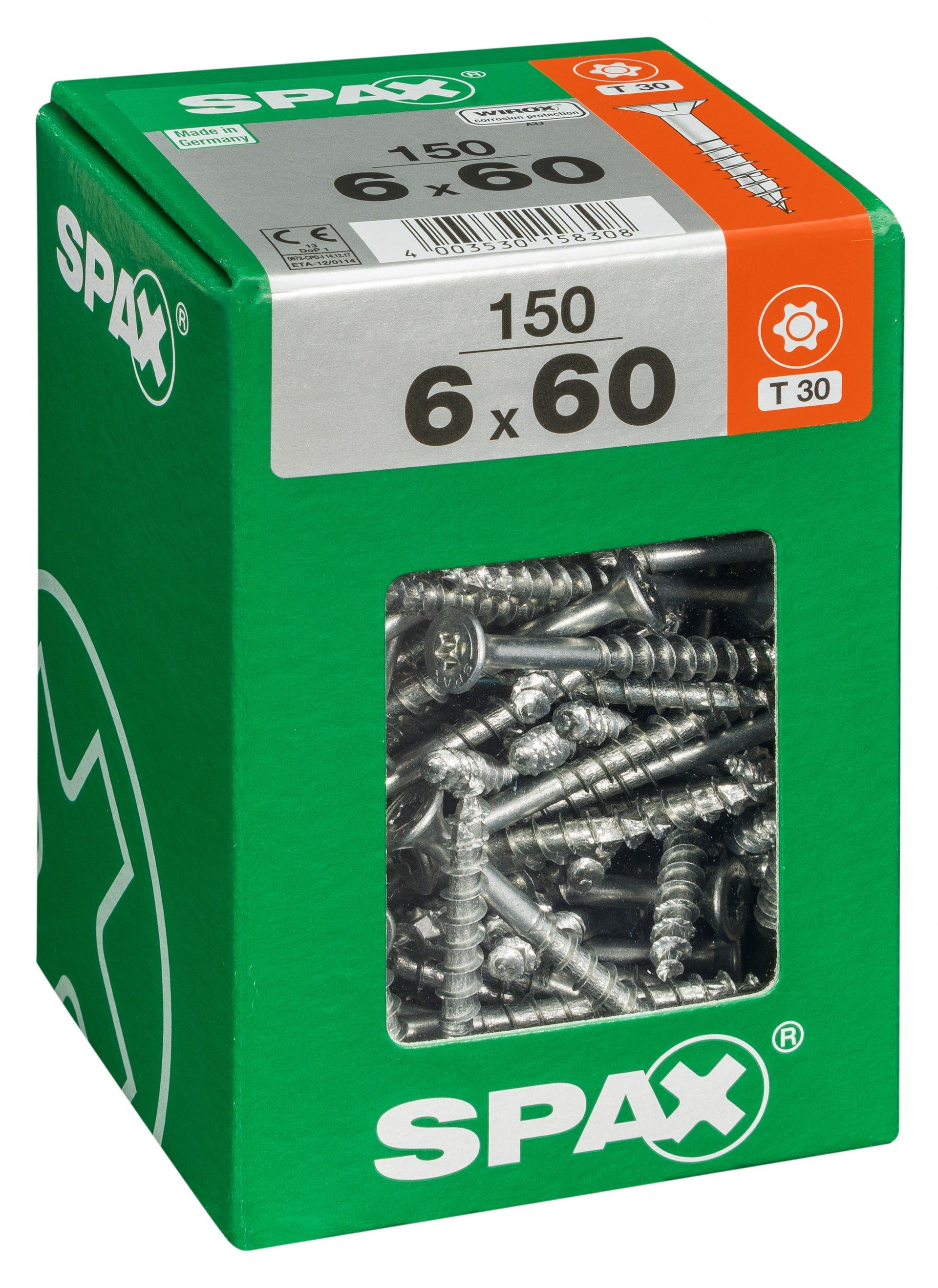 SPAX TRX CP WIROX 6x60mm XXL