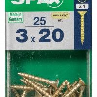 SPAX CP YELLOX 3x20mm S SPAX CP YELLOX 3x20mm S