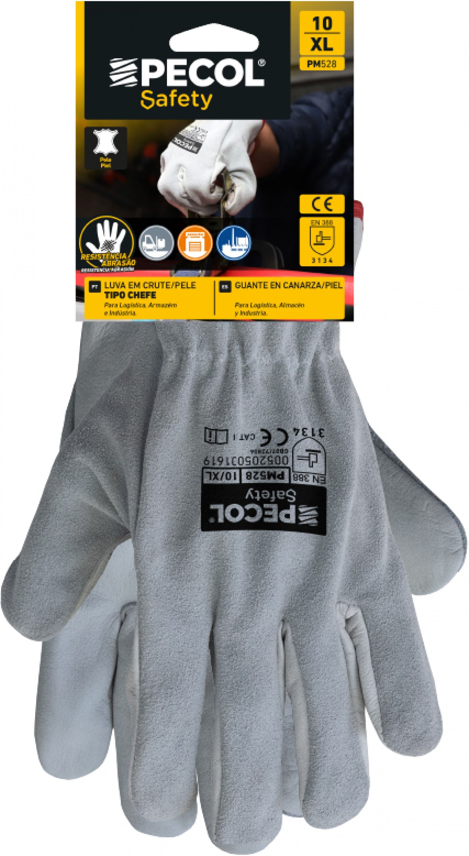 Luva Tipo Chefe Crute Misto Tam 11