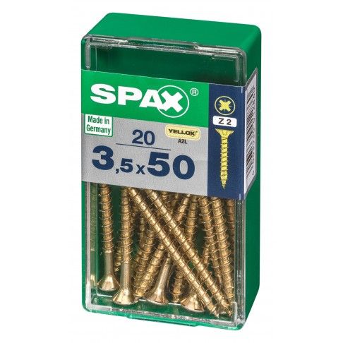 SPAX CP YELLOX 3,5x50mm S SPAX CP YELLOX 3,5x50mm S