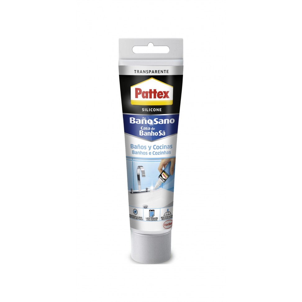 Silicone Ac�tico Cozinha/WC Transparente ; 50ml