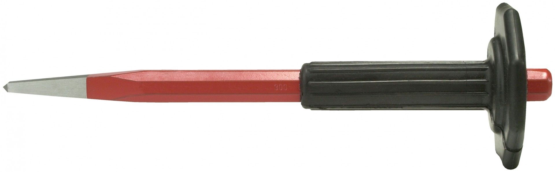 Escopro Pedreiro CRVAN com punção Borracha 300mm