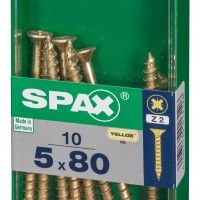 SPAX CP YELLOX 5x80mm M SPAX CP YELLOX 5x80mm M