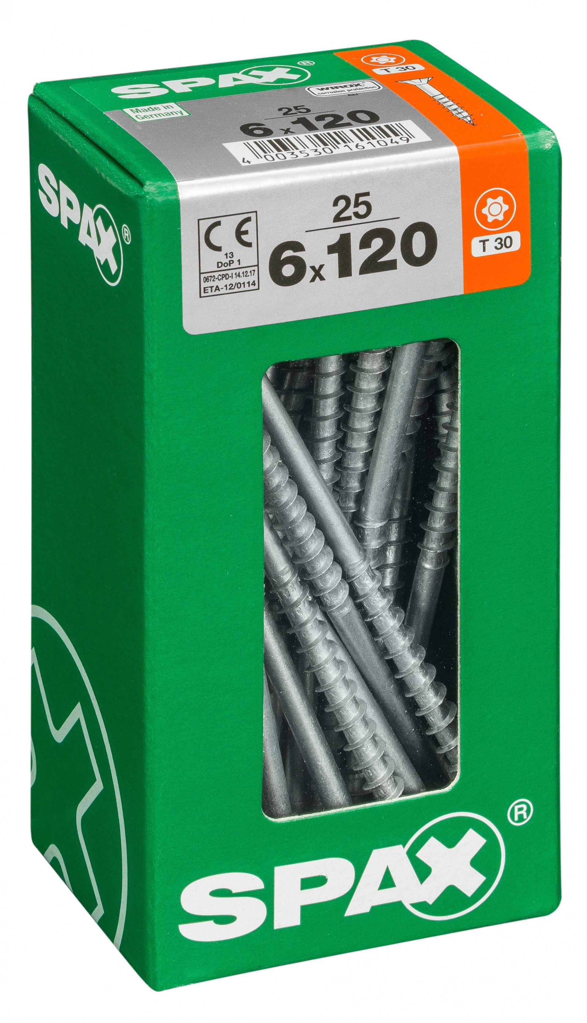 SPAX TRX CP WIROX 6x120mm L