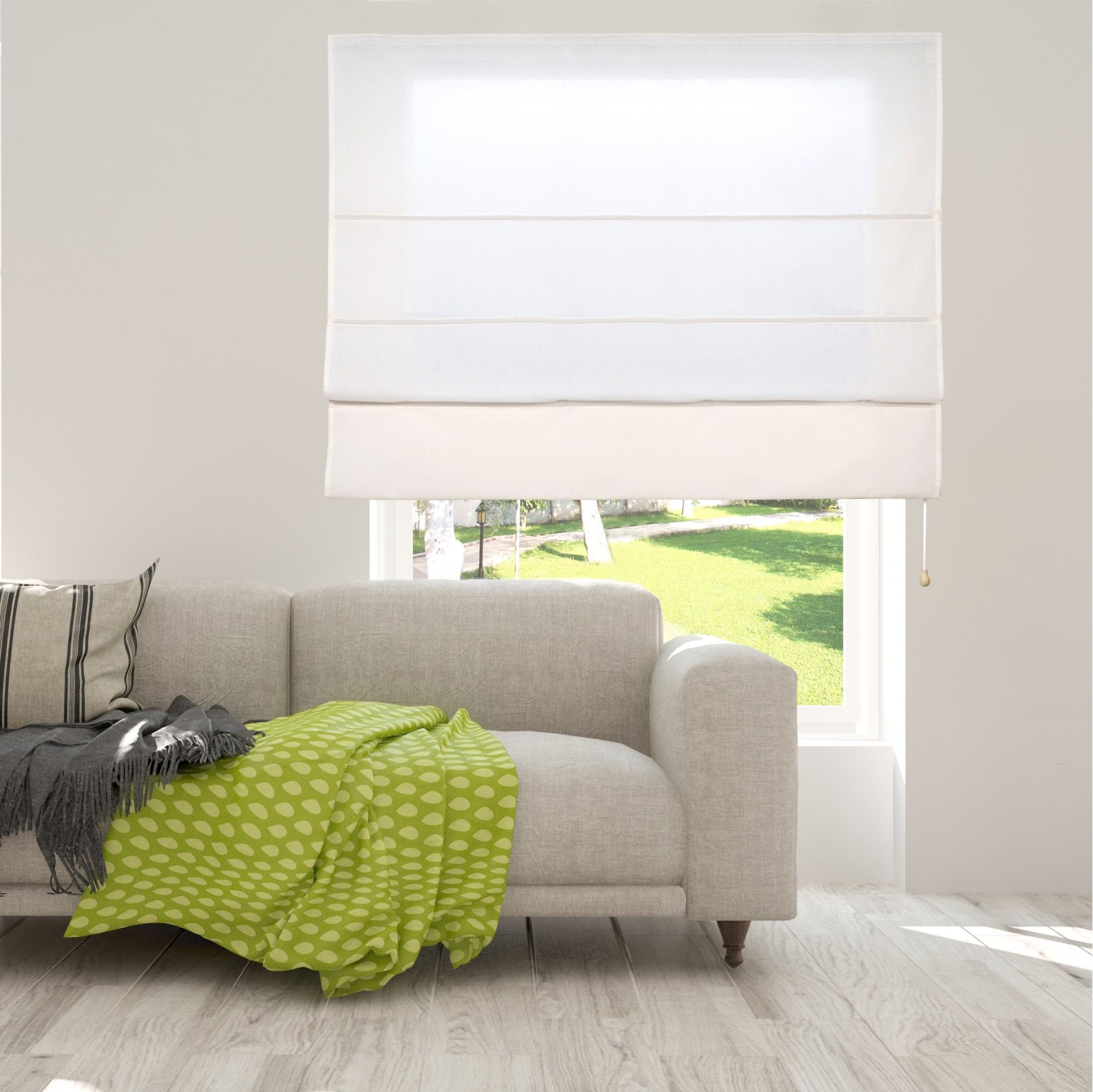 Estore Japonês 75x175cm Cru