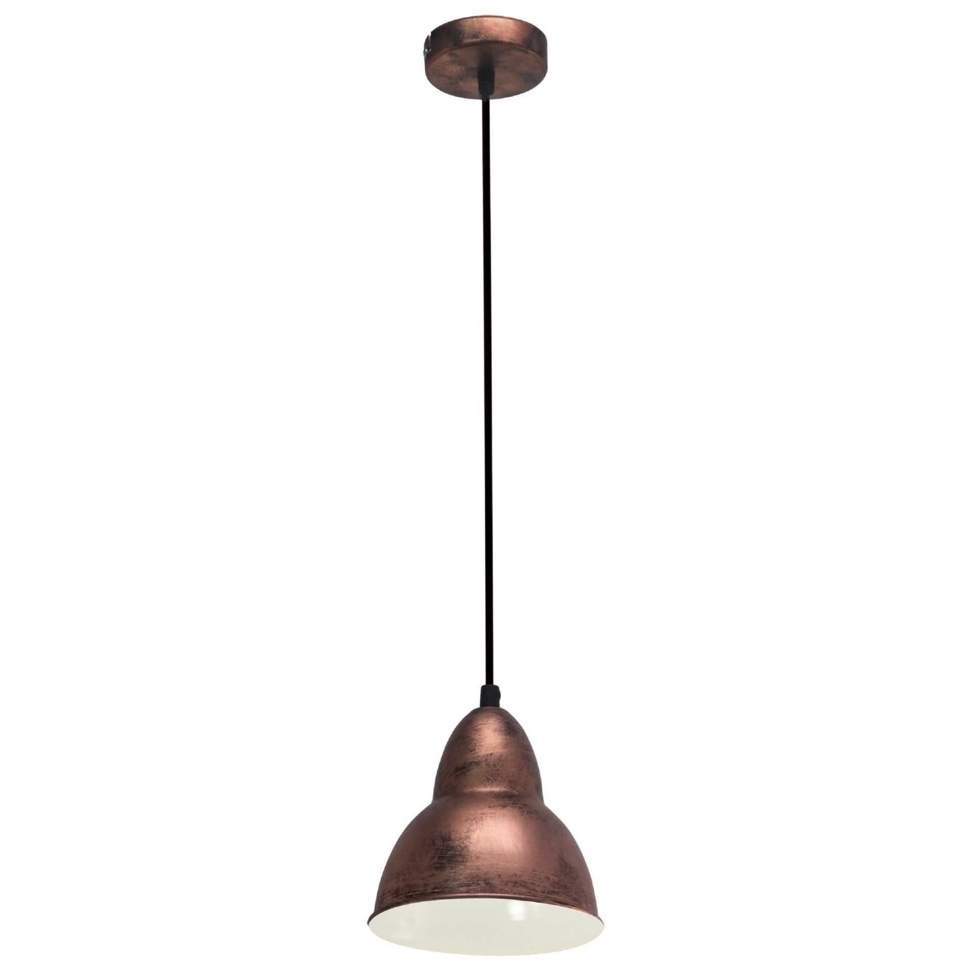 Suspensão Vintage 60w E27 Acobreado